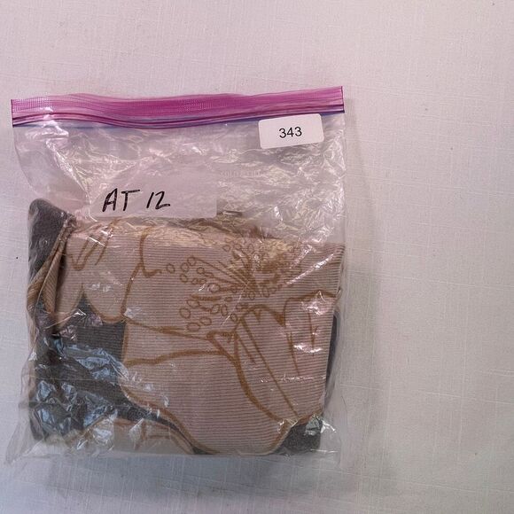 Sioni Blue White Rayon Blend Dolman Sleeve Knit Floral Pullover Sweater Size XL - Picture 9 of 9